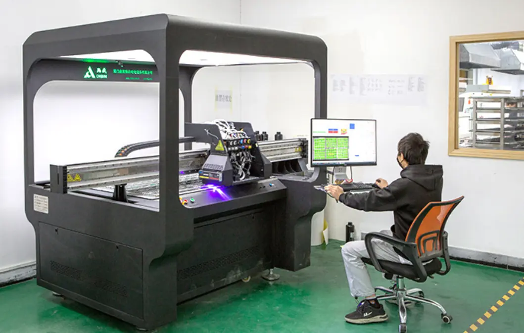 UV digital printing equipment producing full-color medal details