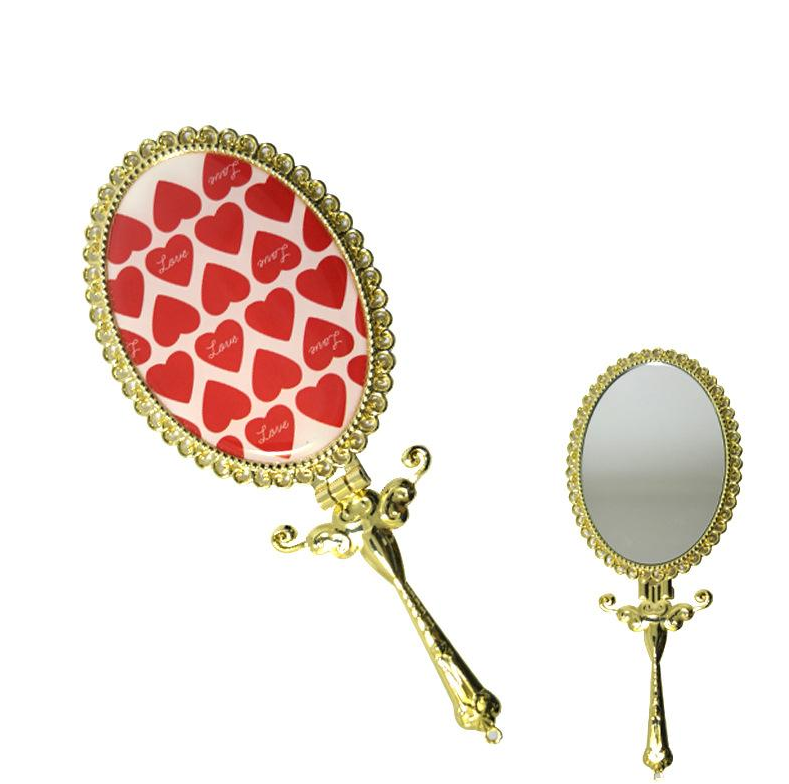 Custom compact and handheld mirrors