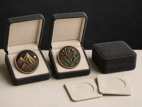 Premium medal presentation packaging