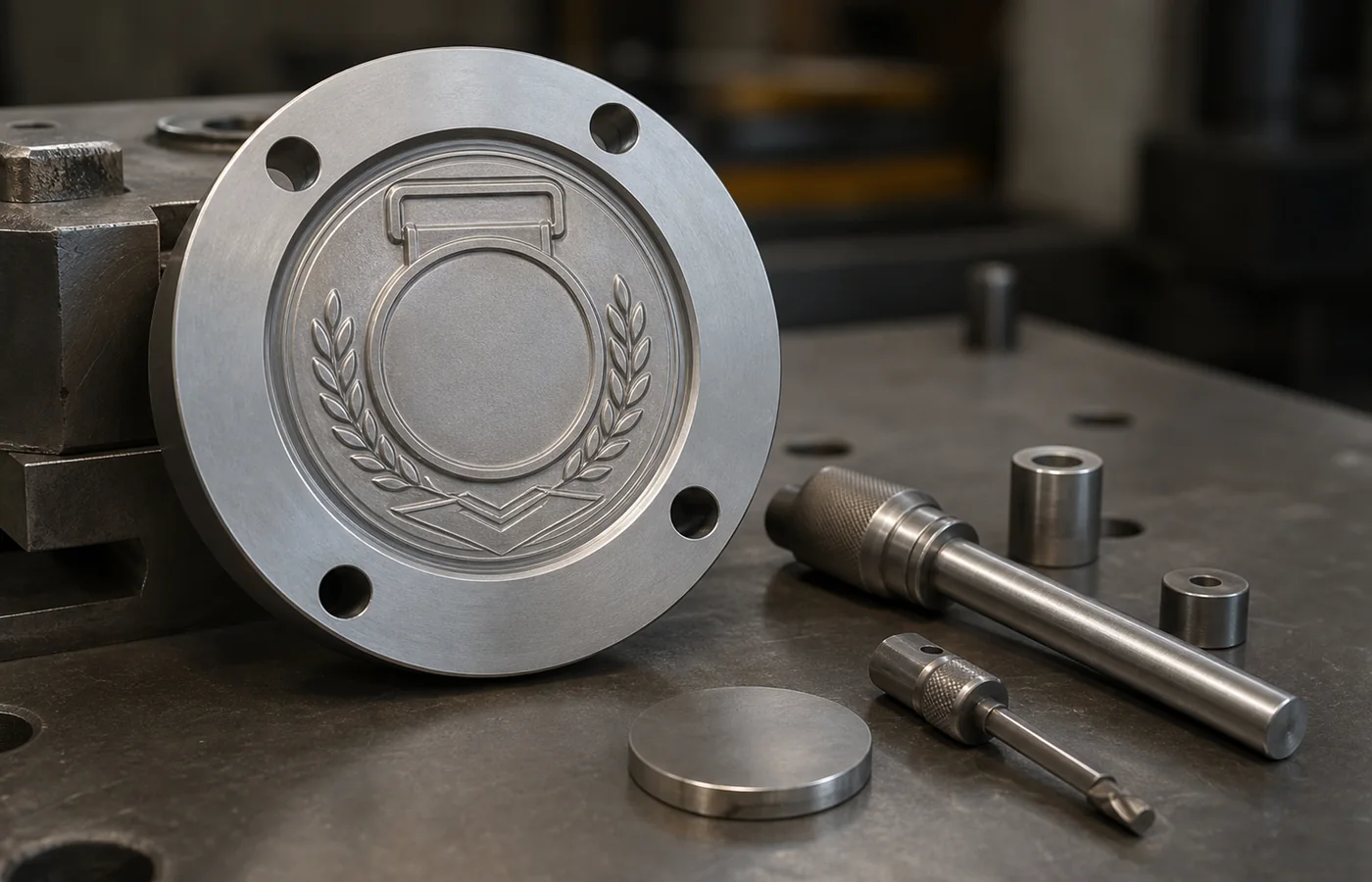 Custom metal die preparation process