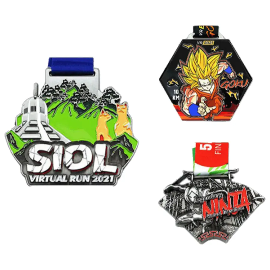 Custom Sports Event Medals product examples for event organizers and B2B buyers