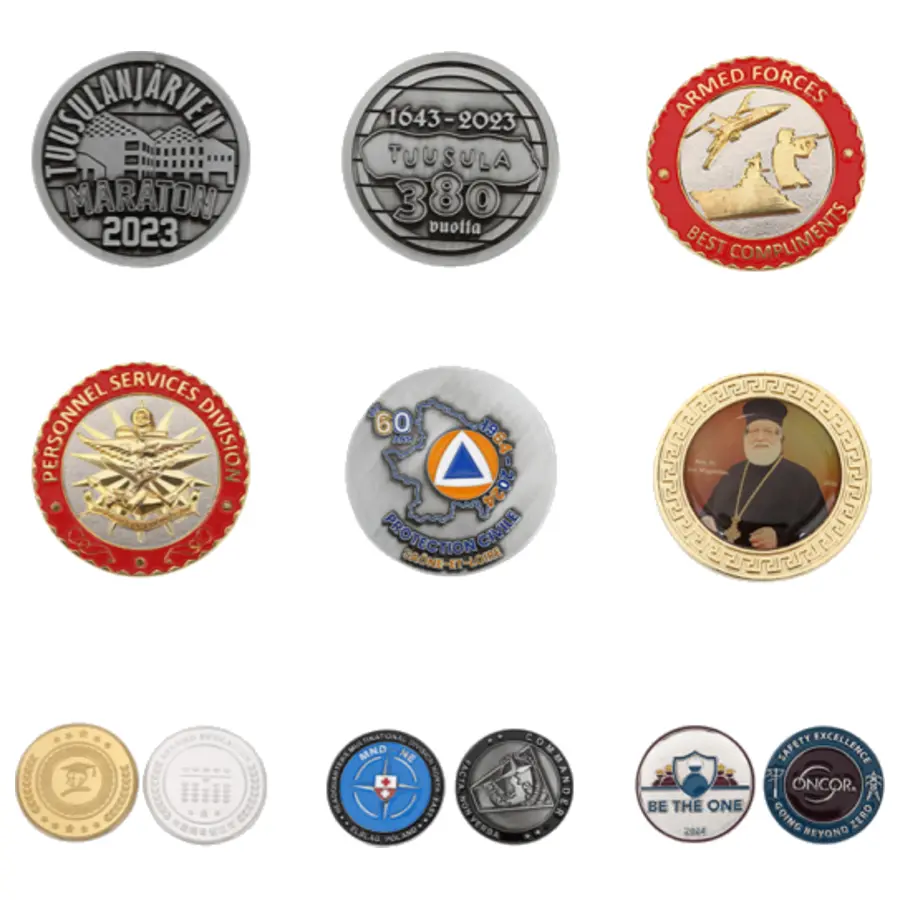 Scenic Destination Souvenir Coins product examples for event organizers and B2B buyers