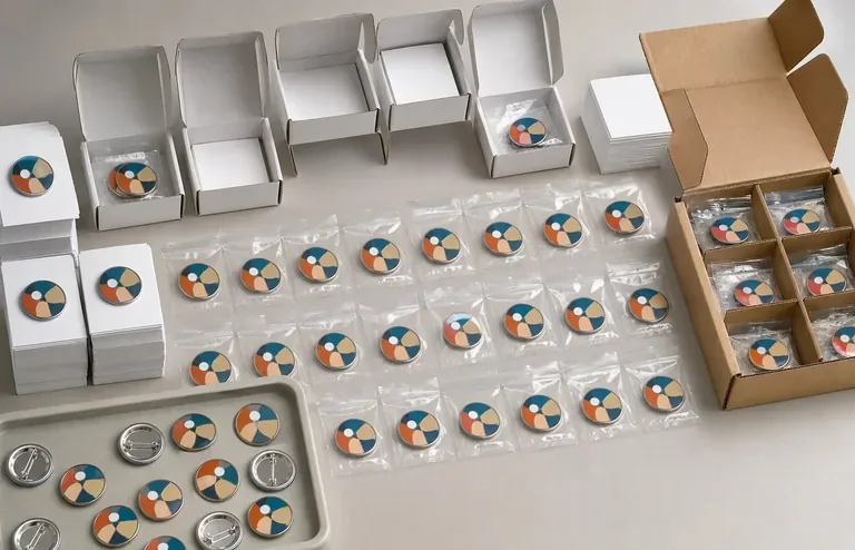 Packaging and quantity inspection for custom medals and metal gifts